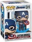 Figurine pop 817 captain america