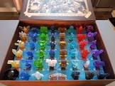Figurine skylanders objets et pieges en cristal