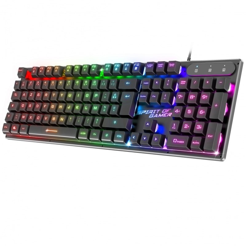 Clavier semi meca rgb 3 modes cla-pk1fr