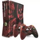 Xbox 360 slim edition gears of w