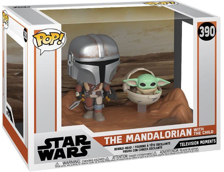 Figurine 390 star wars - the mandalorian with the child