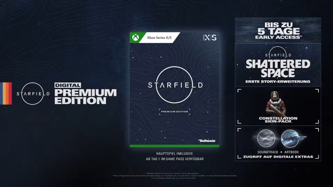 Jeu starfield premium upgrade
