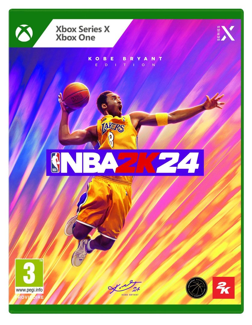 Jeu nba 2k24 edition kobe bryant
