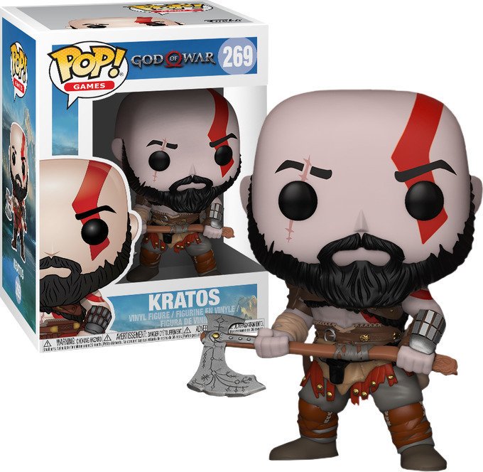 Figurine 269 god of war - kratos 9cm