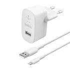 Chargeur secteur usb 12w walwc12wbli