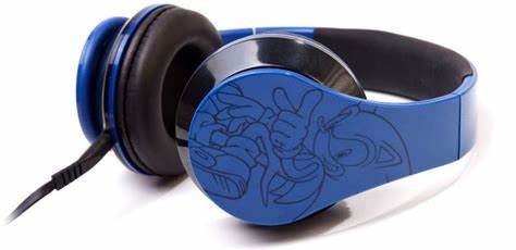 Casque filaire sonic bleu 803552