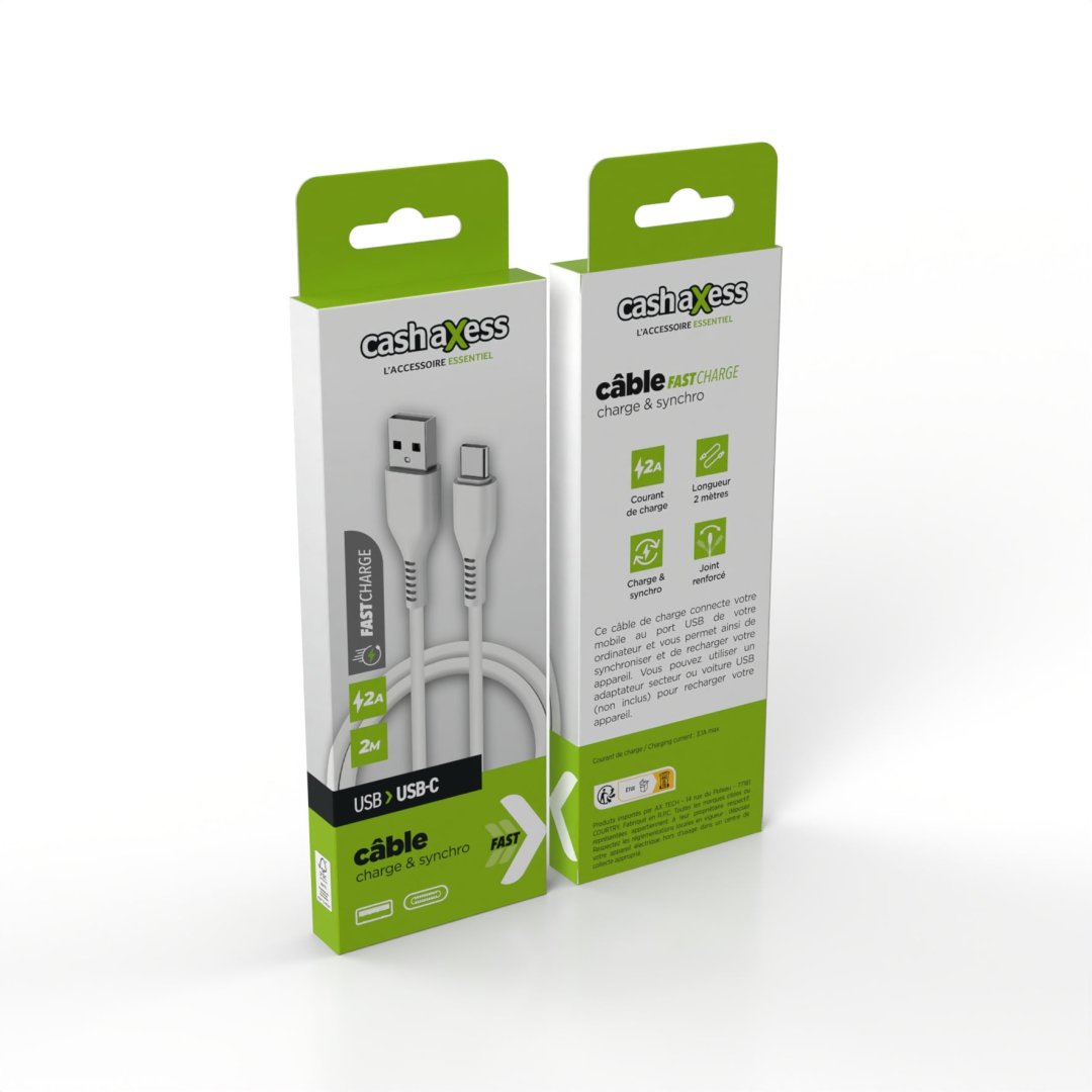 Cable blister usbc/usba-2m-data