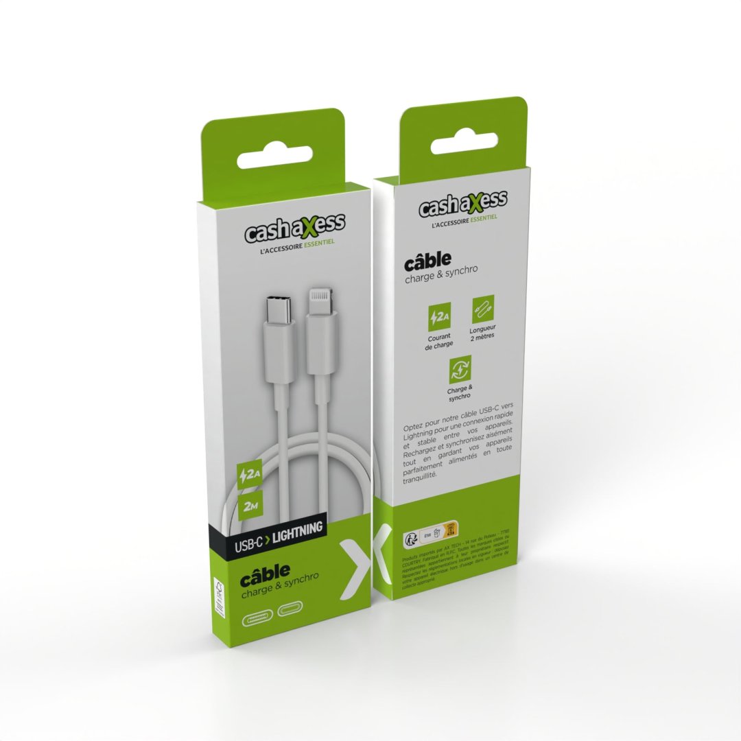 Cable blister usbc/lightning-2m-data