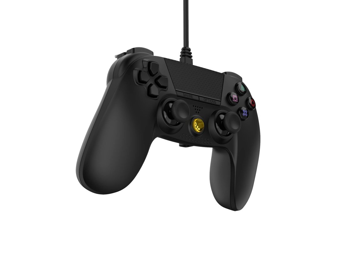 Manette ps4 filaire noire + jack 1656
