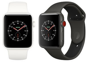 Montre connectee watch series 3 acier 38mm gps