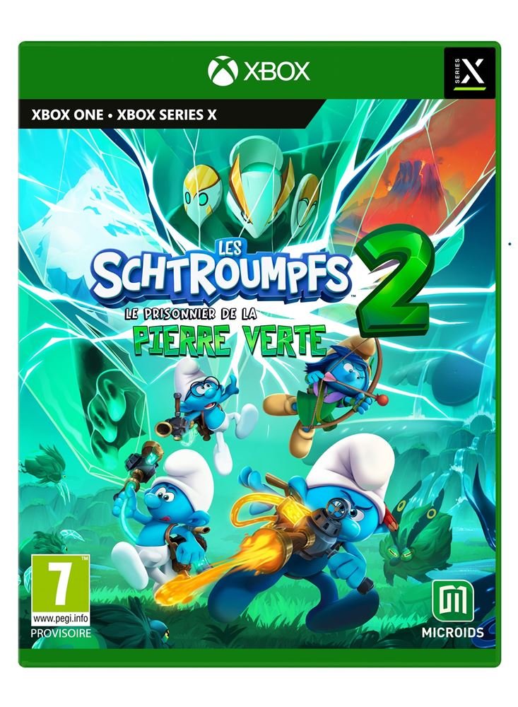 Jeu les schtroumpfs 2 le prisonnier de la pierre verte