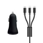 Chargeur allume-cigare 3.4a pcawc34a31bk
