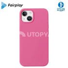 Coque iPhone 15 plus rose fuschia