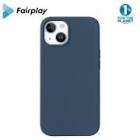 Coque iPhone 13 pro bleu givre