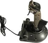 Joystick cyborg 3d gold