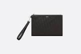 Pochette a4 cuir de veau graine