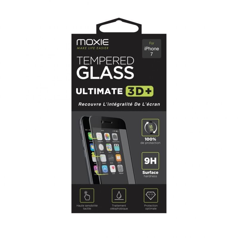 Verre trempe iPhone 7+/8+ pack10glassip7+