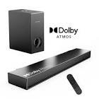 Barre de son avec subwoofer nova s40 barre de son compact avec subwoofer 7.2l