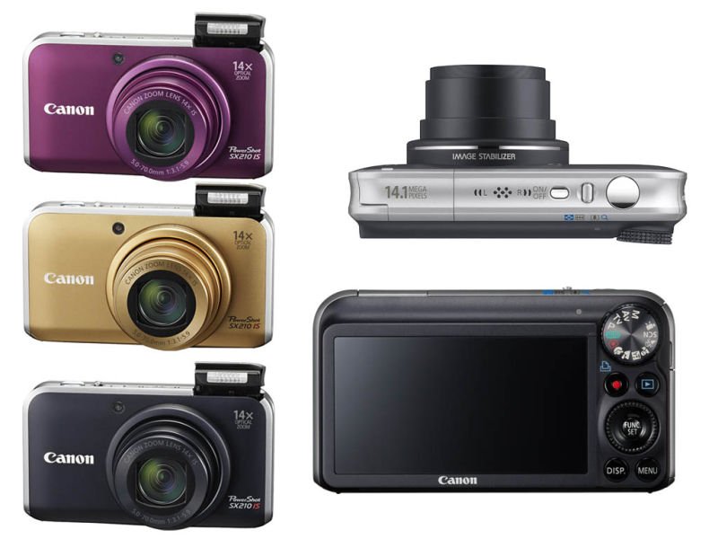 Compact sx210 is 14,1mpx
