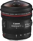 Objectif fisheye zoom lens ef 8-15mm 1:4l usm