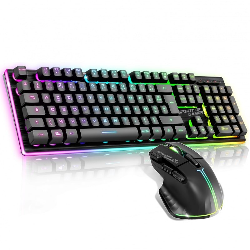 Pack rgb ss fil noir clav/souris cls-mk600sbk