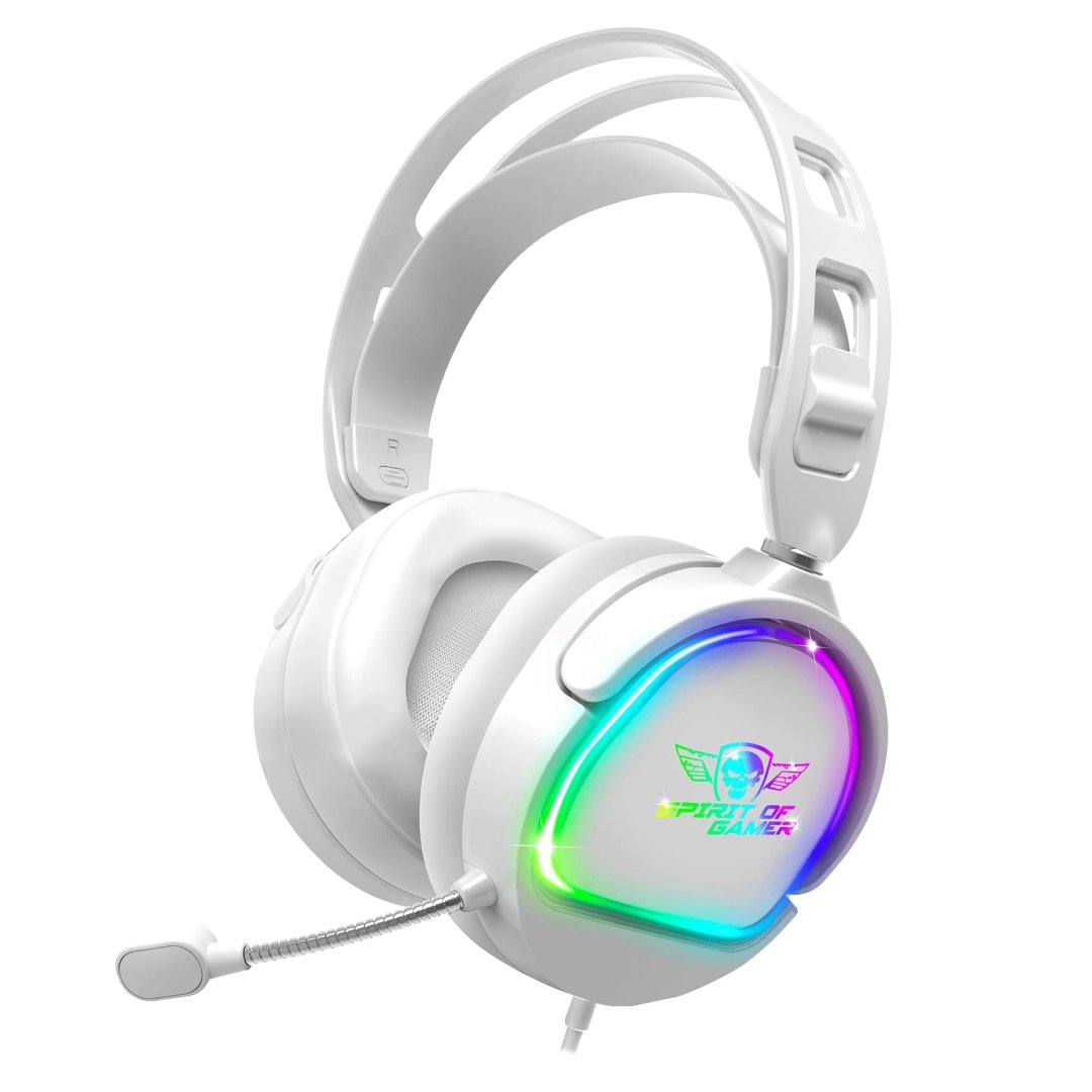 Casque rgb multi pro h6 / wt mic-ph6wt