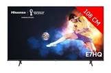 Tv superieure a 32" 43e7hq dled 4k 3840*2160 smarttv