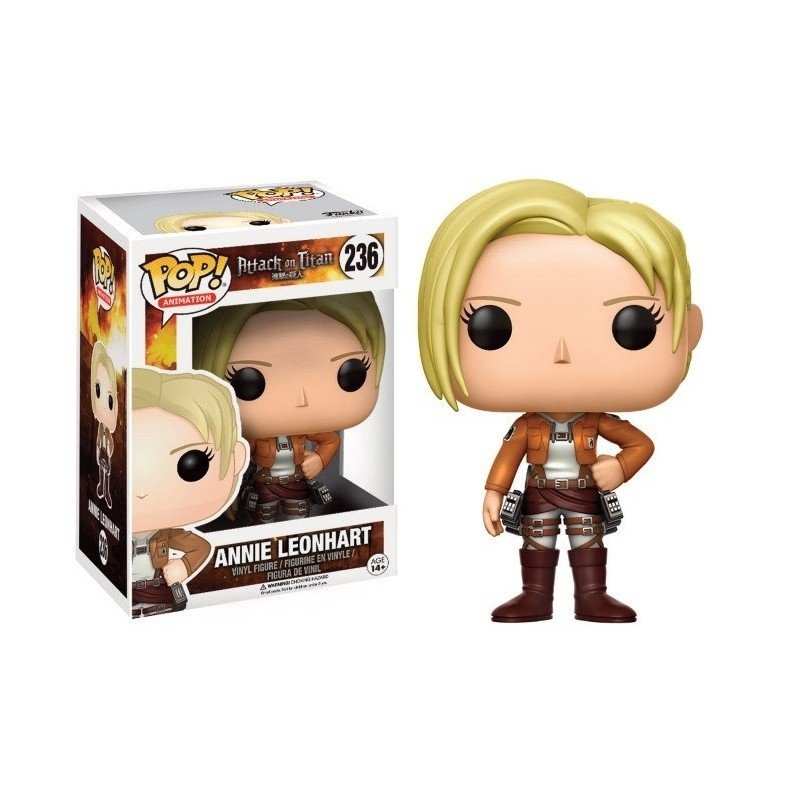 Figurine 236 l'attaque des titans - annie leonhart 10cm