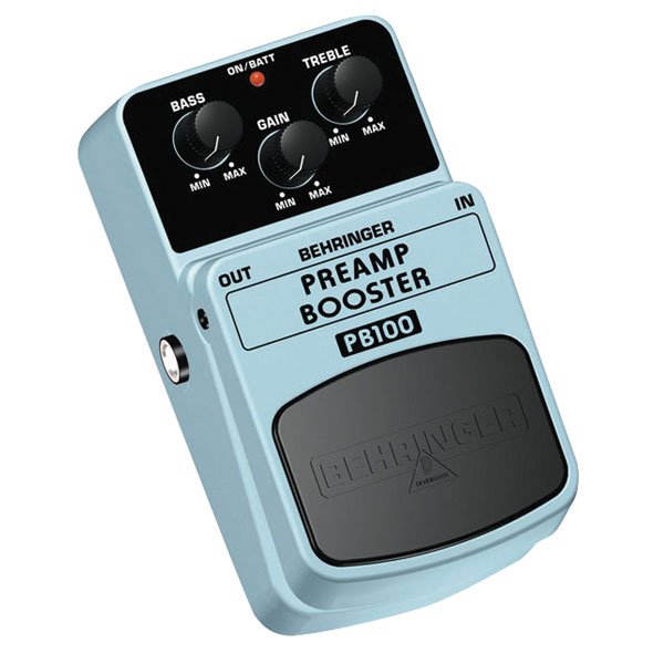Pedale d'effet preamp booster pb100