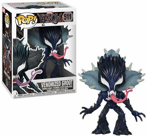 Figurine 511 marvel venom - venomized groot 9cm