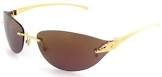 Lunettes panthere or femme