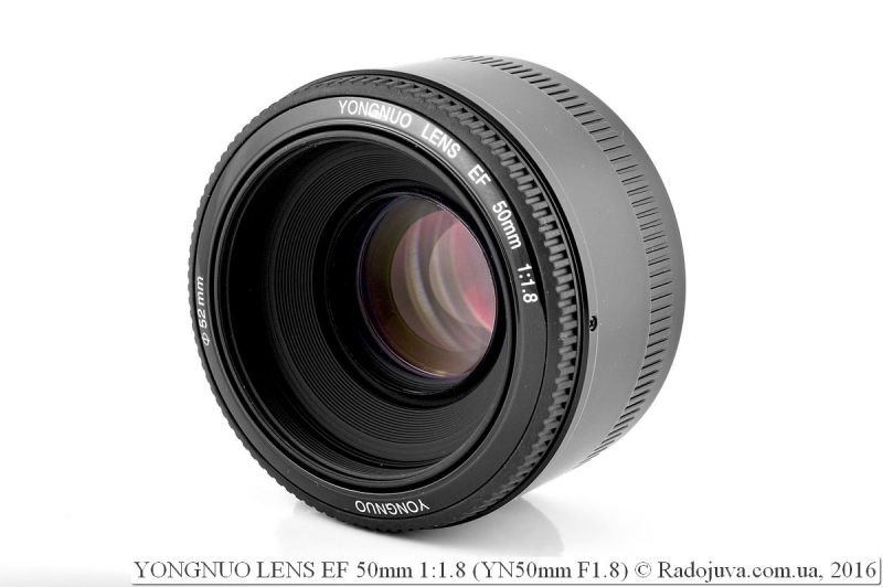Objectif pour canon ef 50mm 1:1.8