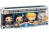 Figurine pop! 4 pack demon slayer