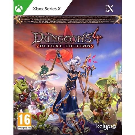 Jeu dungeons 4 deluxe edition