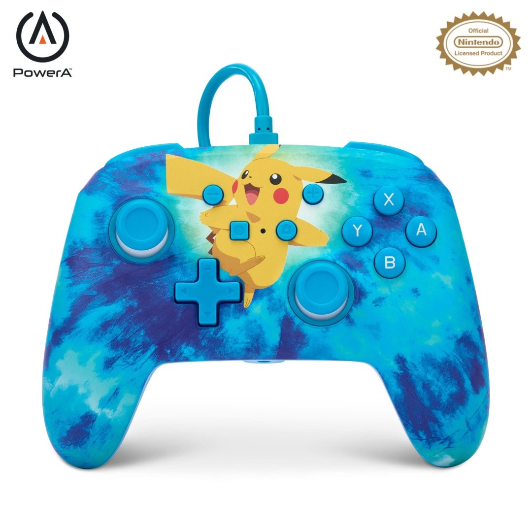 Switch manette fil pikachu 299309