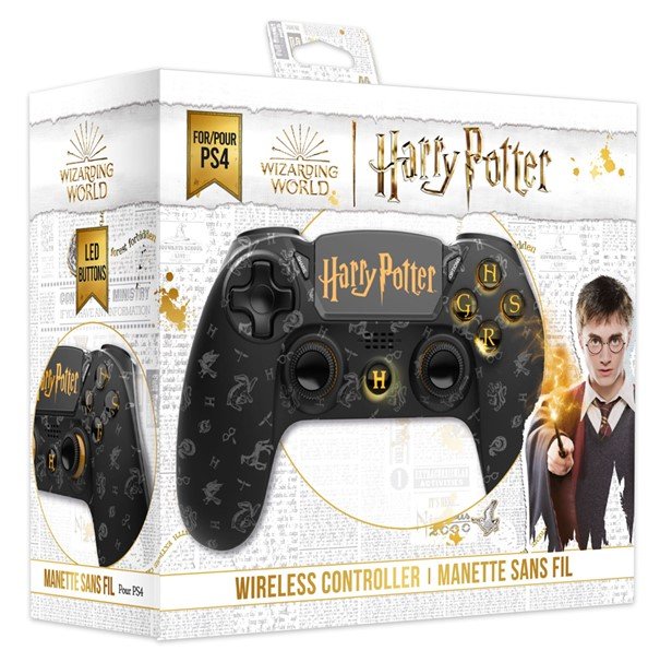 Ps4 manette ss fil harry noire 140119b