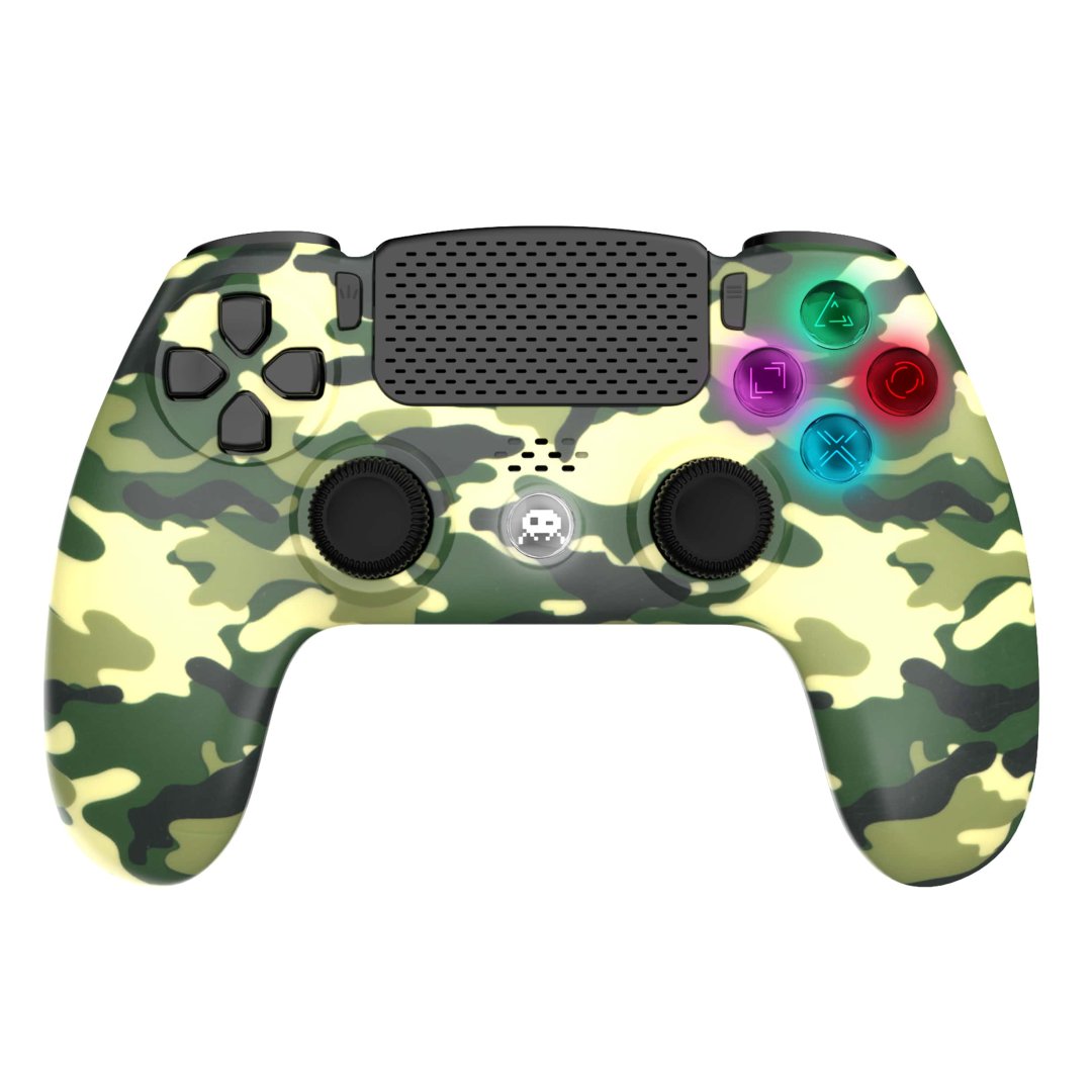 Ps4 manette ss fil camo green 140142d