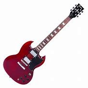 Guitare electrique e69 cherry red