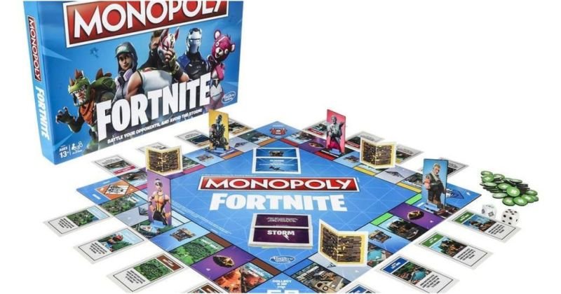 Jeu familiale monopoly fortnite