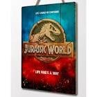 Tableau bois jurassic world