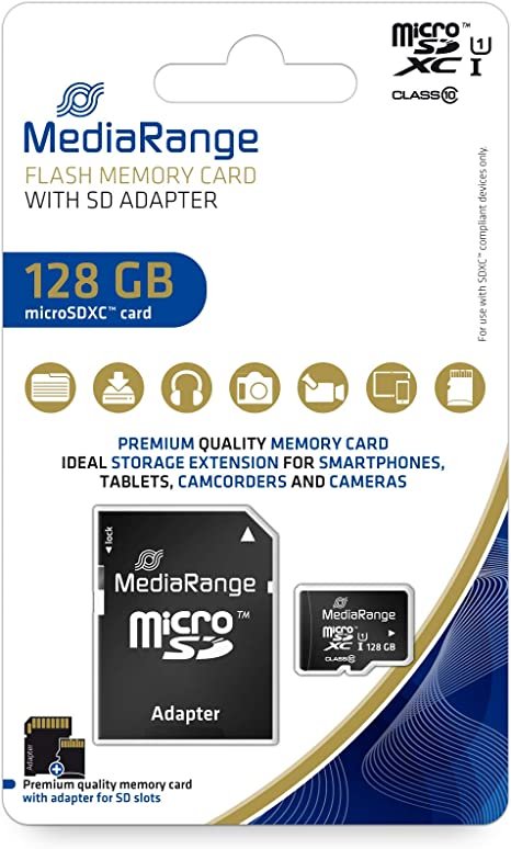 Carte micro sd 8go