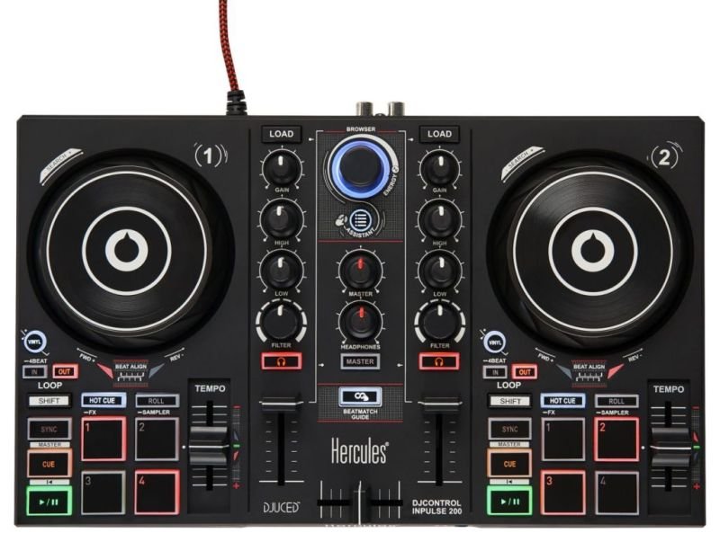 Controleur dj djcontrol inpulse 200