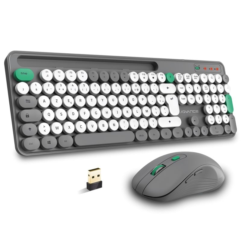 Pack clav+souris ss fil peps gr cls-smt-gr
