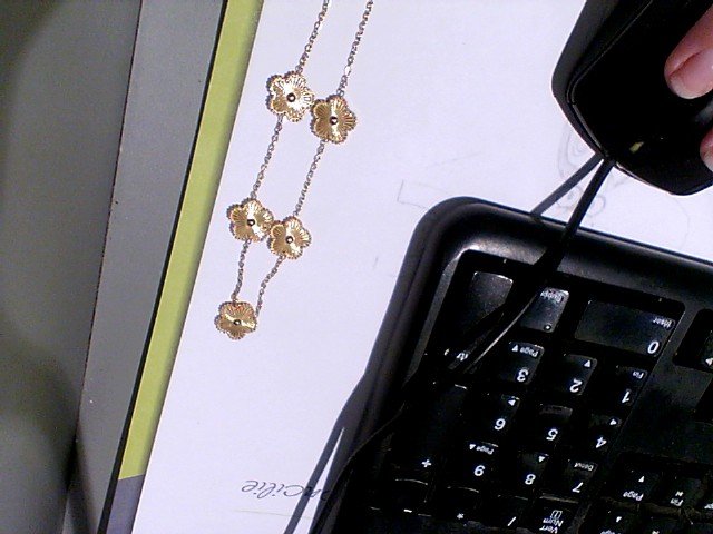 Collier acier fantaisie
