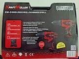 Kit 2 visseuses km-cordless drill / hammer drill