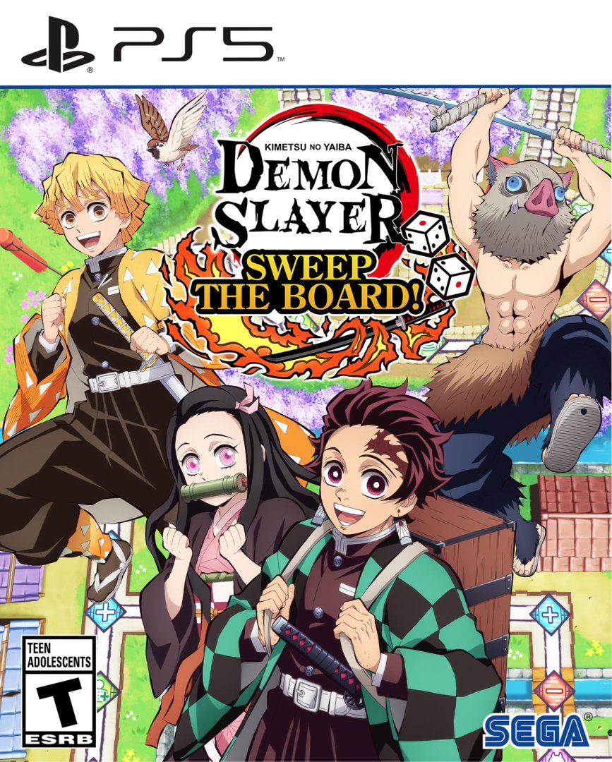 Jeu demon slayer - kimetsu no yaiba - sweep the board