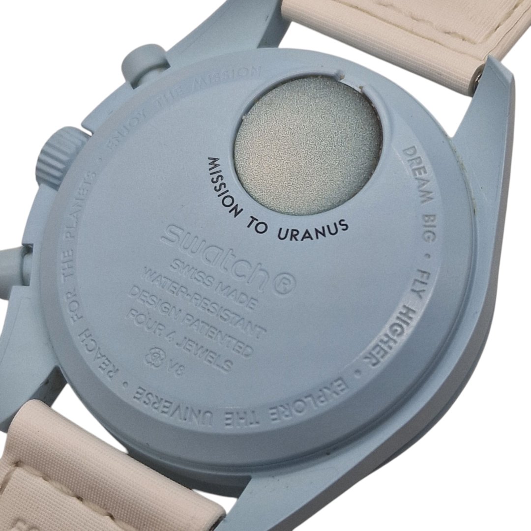 Montre moonswatch mission to uranus so33l100 42mm