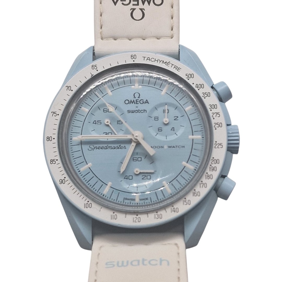 Montre moonswatch mission to uranus so33l100 42mm