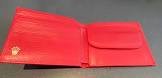 Porte cartes rouge