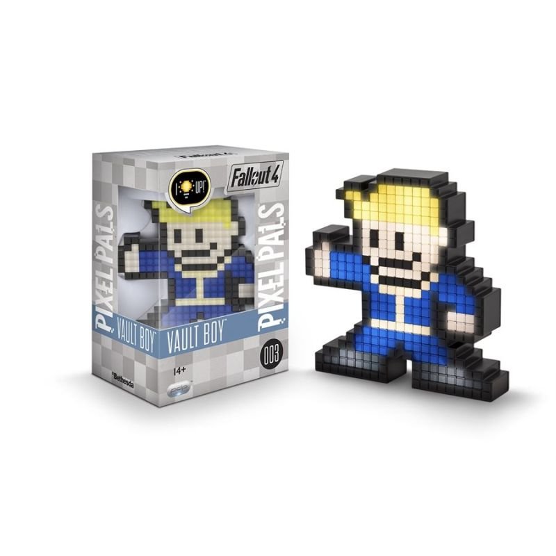 Figurine lampe pixel pals